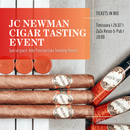 JC Newman Cigars Tasting Timisoara