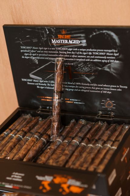 Toscano Master Aged Cigar Tasting Timisoara