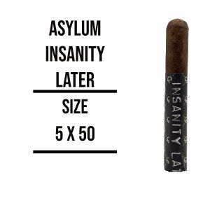 Asylum Insanity Later Robusto 50 x 5 (1)