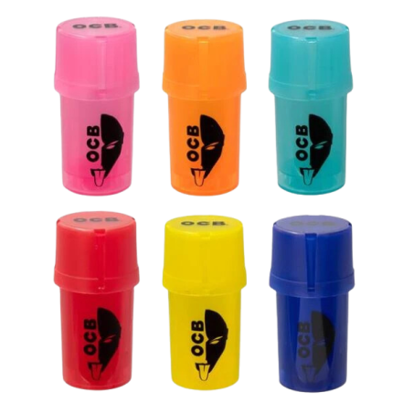 Grinder plastic multicolor (40 mm / trei parti) OCB