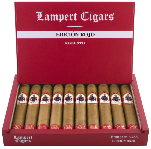 Lampert 1675 Edition Rojo Robusto 5 x 50 (10)