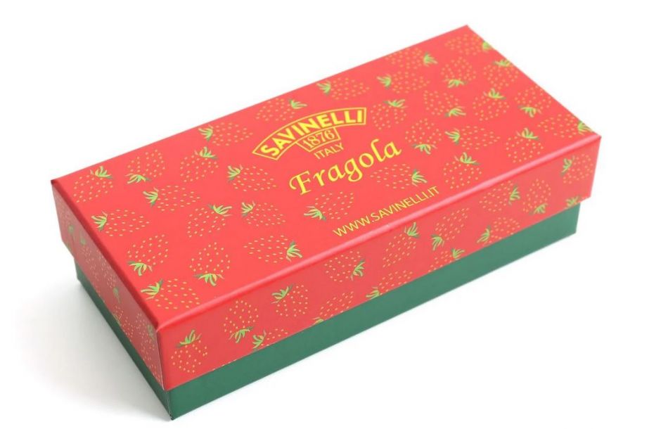 Pipa Fragola 9mm (nelacuita, mustiuc rosu) Savinelli 9mm