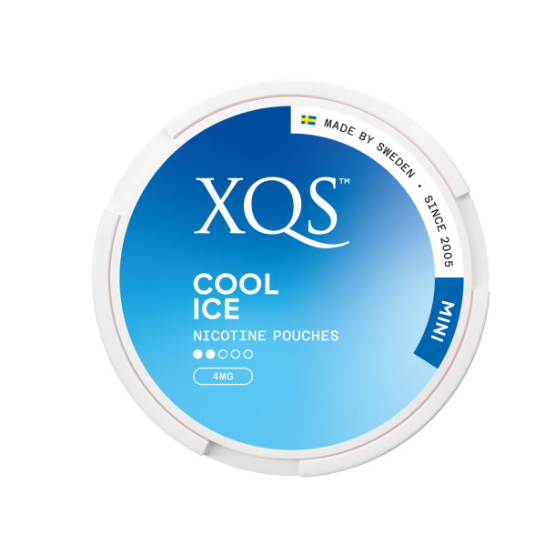 Plicuri cu nicotina XQS Cool Ice Mini / nicotina 4,2 mg