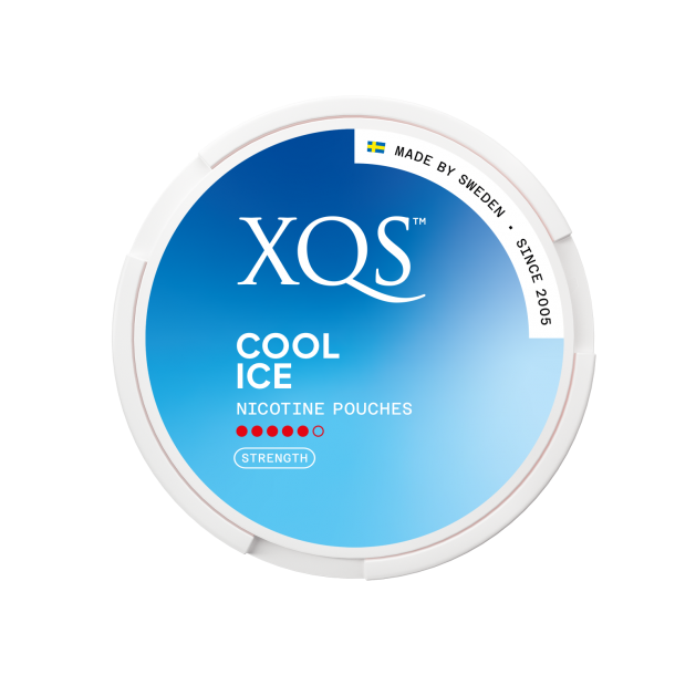 Plicuri cu nicotina XQS Cool Ice X-Strong / nicotina 9,6 mg