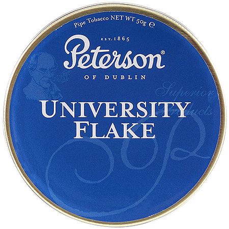 Tutun de pipa Peterson University Flake (mahogany, brown and orange Virginia / 50g)