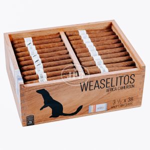 Weaselitos Baka Africa Cameroon 3 1/2 x 38 Half Lancero (100) 