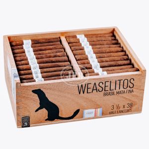 Weaselitos Brasil Mata Fina 3 1/2 x 38 Half Lancero (100) 